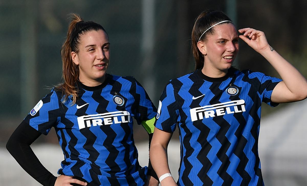 Inter Women, Regazzoli: «Questa società è la mia seconda famiglia, felice di farne ancora parte» 26 Regazzoli Marinelli MG5 0707 1