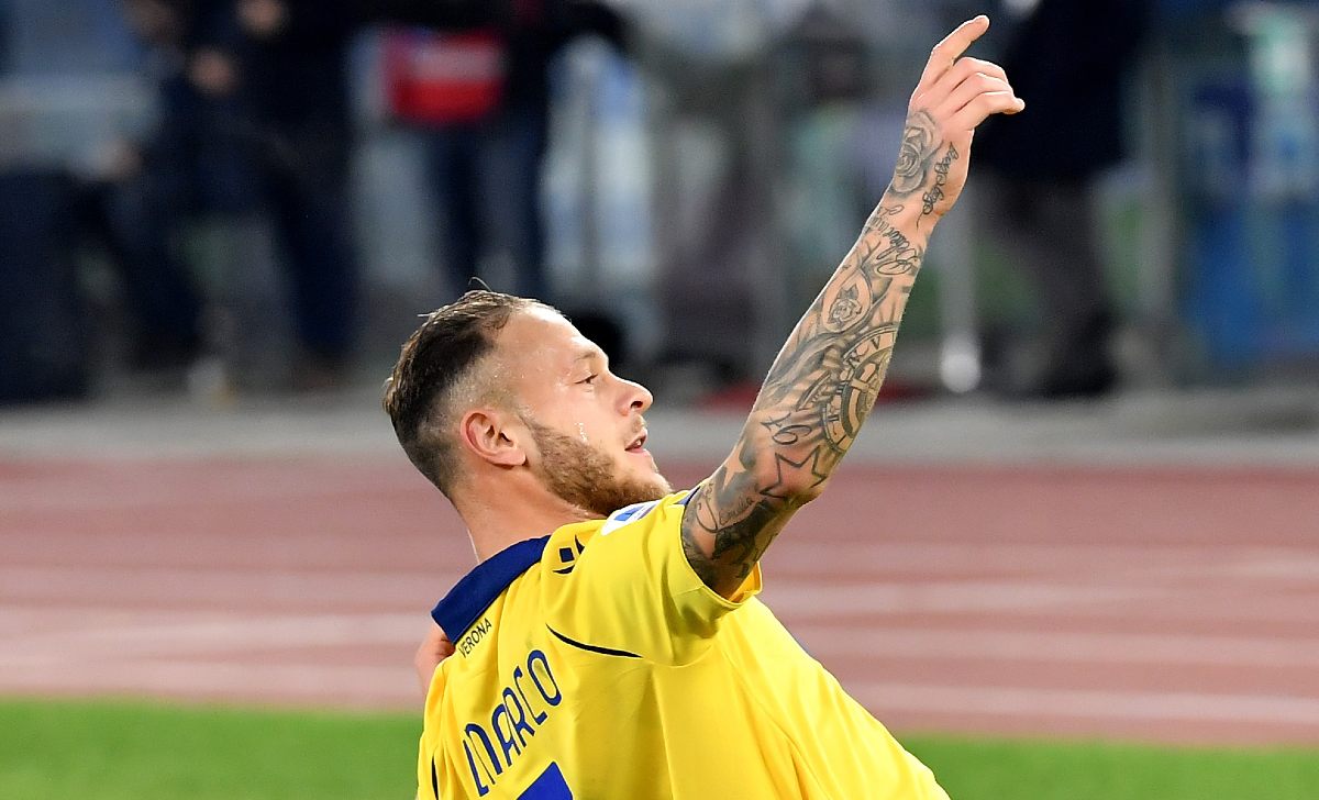 Doppio intreccio Roma Inter: Pinto guardia casa nerazzurra 26 esult gol Dimarco ABAL0300 1