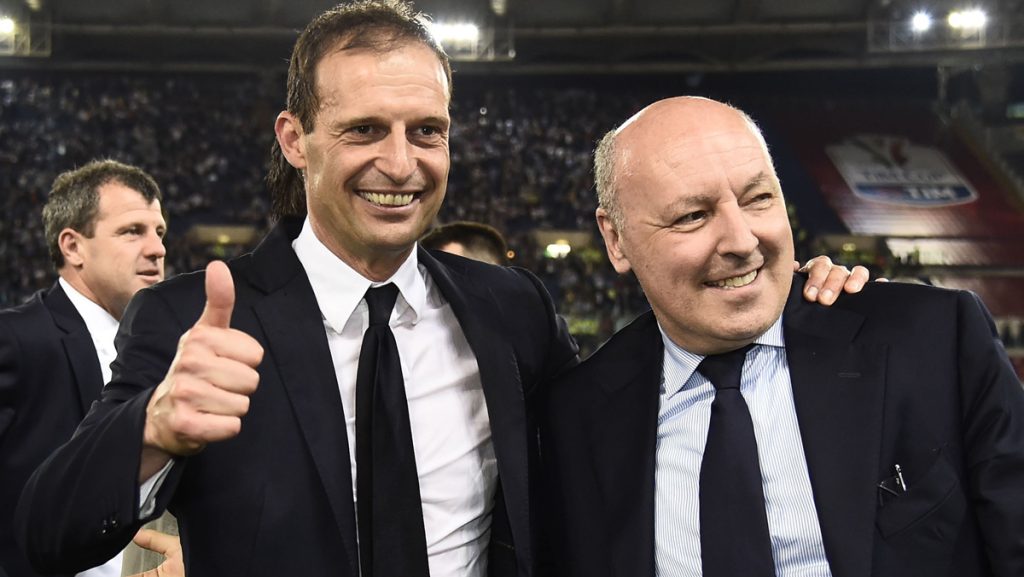 Allegri Beppe Marotta
