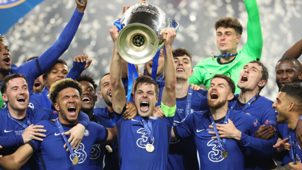 Esultanza Champions League Chelsea