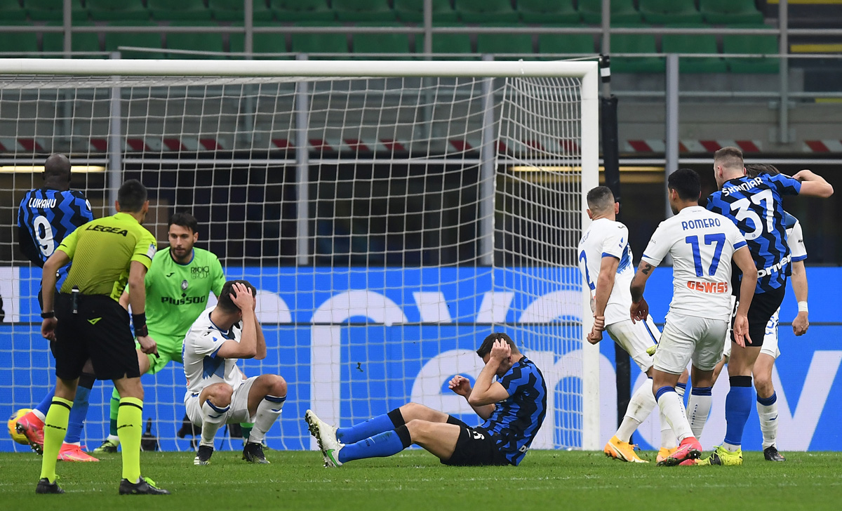 Gol Skriniar Inter Atalanta