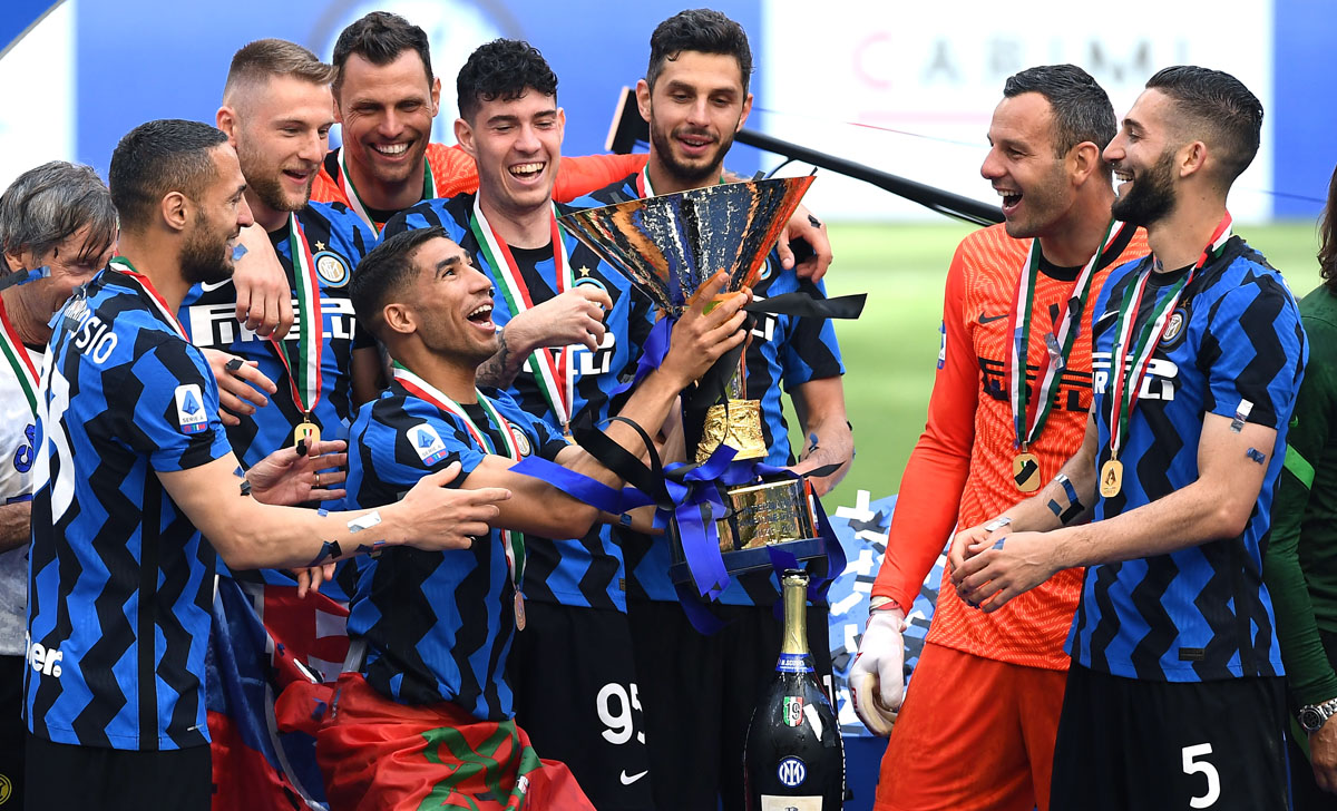 Main Sponsor, con Socios l'Inter sale sul podio d'Italia 26 Hakimi Inter