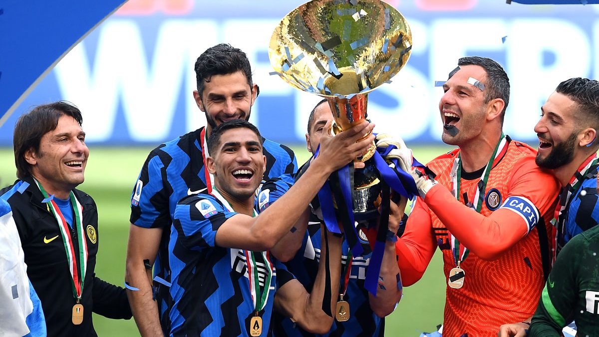 Hakimi-Inter, ritorno nerazzurro possibile. La situazione 26 Inter scudetto Hakimi Handanovic