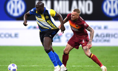 Lukaku Karsdorp Inter Roma