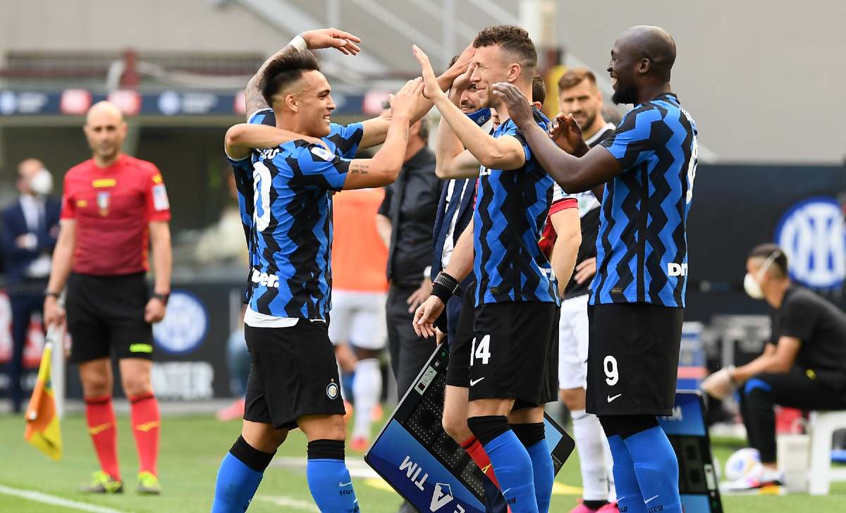 Champions League, Inter in prima fascia: le possibili avversarie 26 Martinez Perisic Lukaku MG5 1255 1