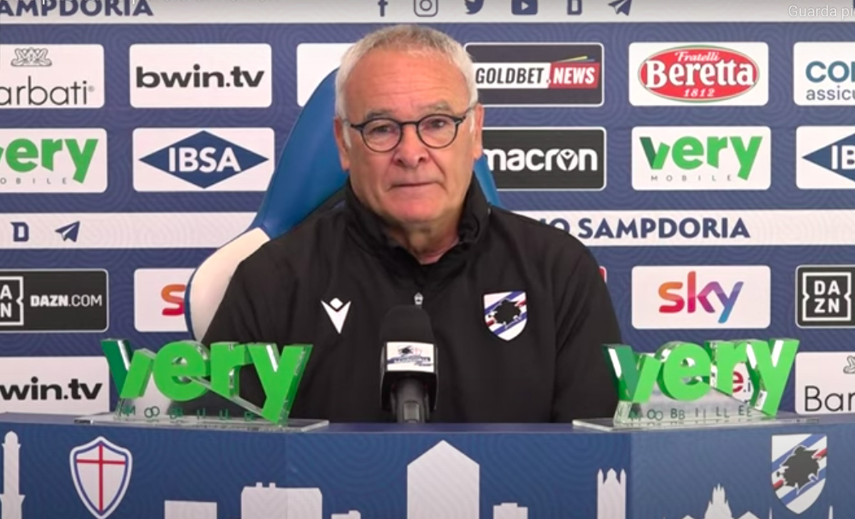 Conferenza stampa Ranieri: «Inter? Non vogliamo recitare la parte dell’agnello sacrificale» 26 Ranieri