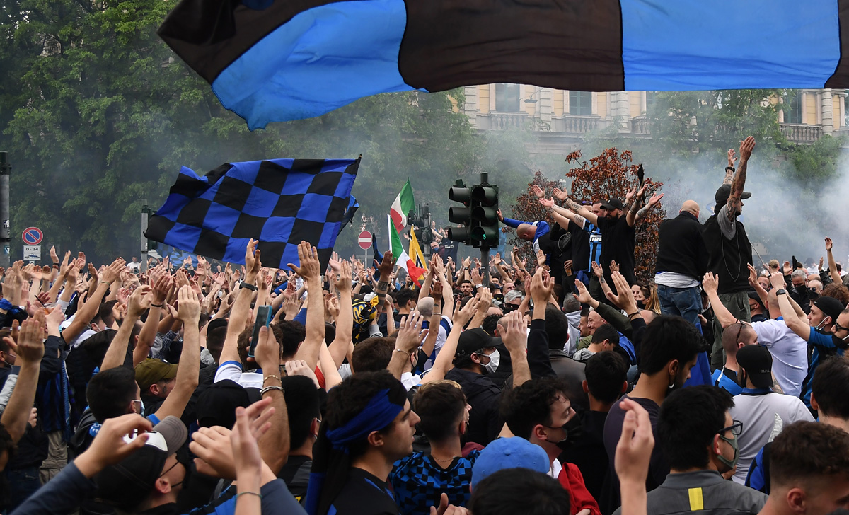 Festa Inter, la prefettura impone un limite per Inter-Sampdoria 26 Tifosi Inter