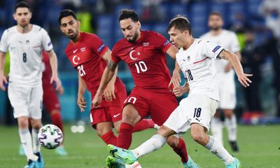 Barella Calhanoglu Turchia Italia