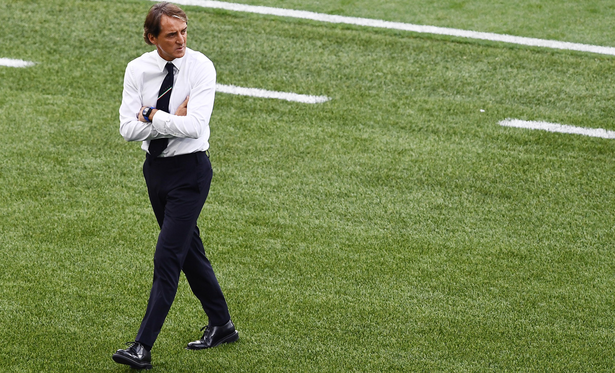 Italia-Austria, Mancini ha scelto i rigoristi: non c'è Barella 26 Mancini 4