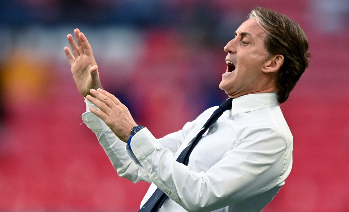 Mancini: «Lukaku uno dei migliori al mondo. Ecco come si può fermare» 26 Mancini 5