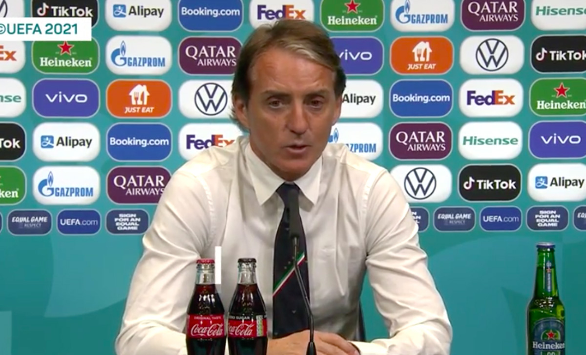 Mancini: «Ai miei ragazzi chiedo serenità. Inghilterra forte ma anche noi lo siamo» 26 Mancini 6