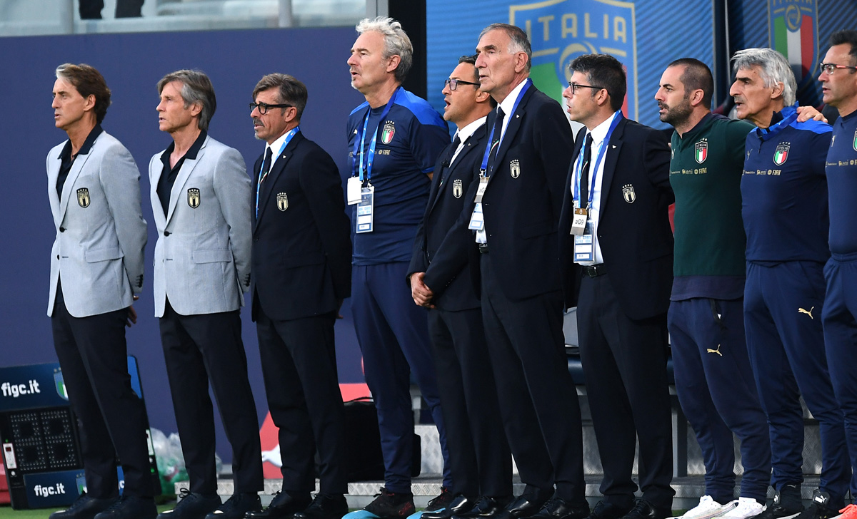 Italia, Evani: «Ai rigori sapevo avremmo vinto. Mancini sensibile e intelligente» 26 Staff Italia Mancini