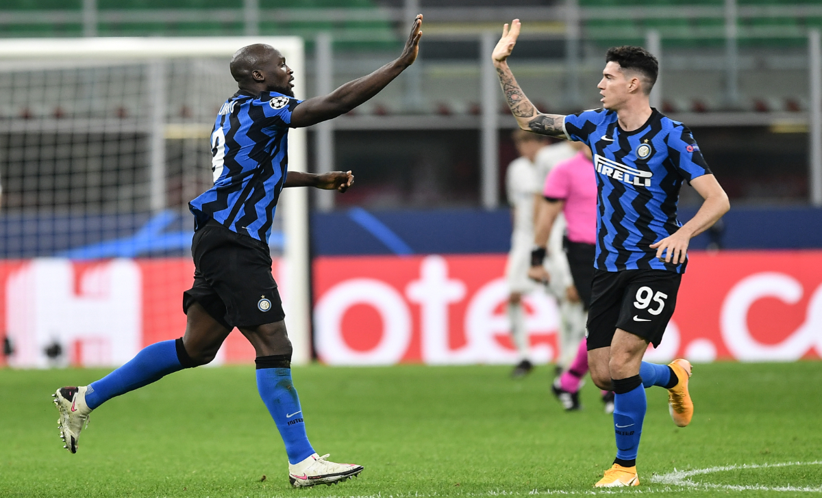 Siparietto Bastoni Lukaku: «Fra poco torniamo a vincere all'Inter» - FOTO 26 esult gol Lukaku MG5 2020