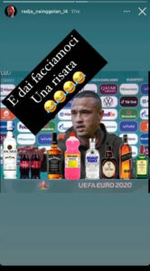 Nainggolan e l'ironia sul caso Ronaldo e Coca Cola - FOTO 29 nainggolan instagram 1 568x1024 1