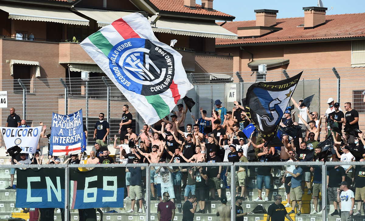 tifosi Curva Nord Inter
