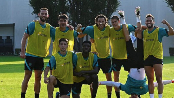 Allenamento Inter radu