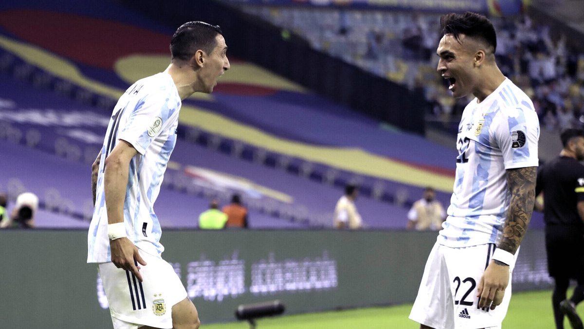 Di Maria Lautaro Martinez Argentina