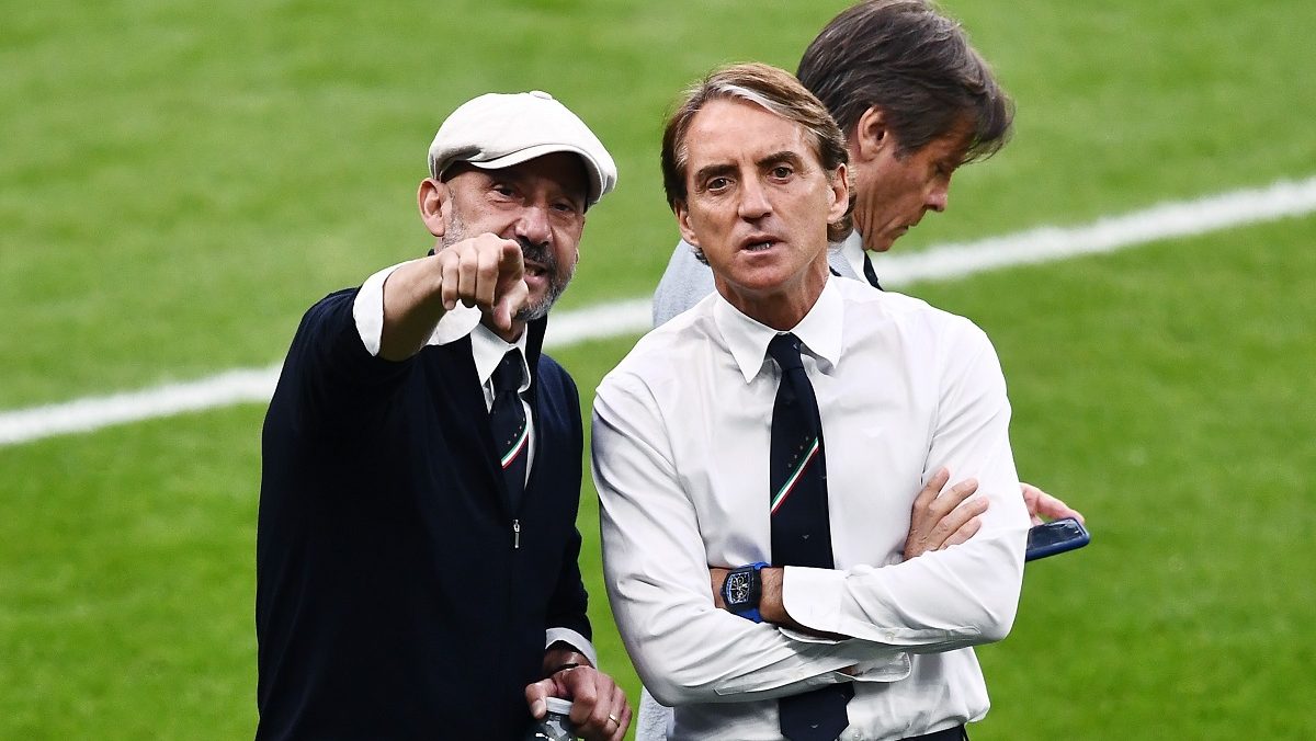 Mancini lascia la Nazionale, la madre: «Non ha superato la morte di Vialli» 26 Mancini Vialli