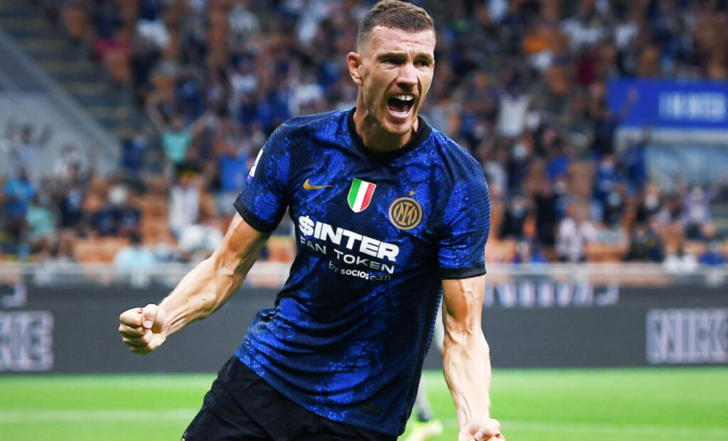 Inter, Dzeko inizia a farsi amare dai tifosi a suon di gol 1 Dzeko 1 3