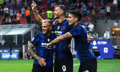 Esultanza Inter Dzeko