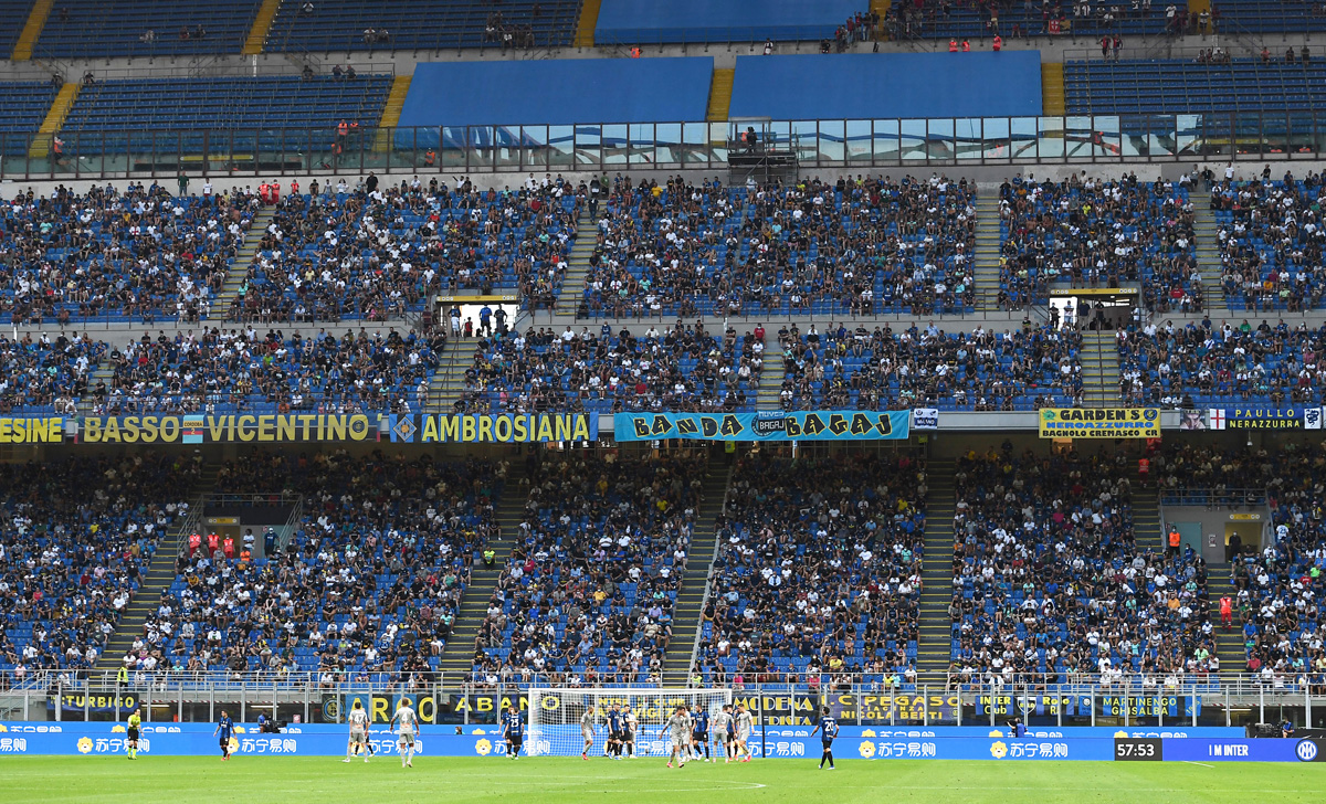 Pubblico tifosi Inter