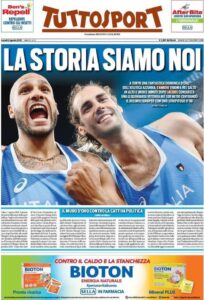 Le Prime Pagine dei Quotidiani Sportivi di Oggi – 2 agosto 35 Tuttosport