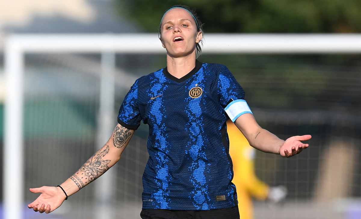 Inter Women, Alborghetti: «Vogliamo far bene contro la Roma» 26 Alborghetti 1