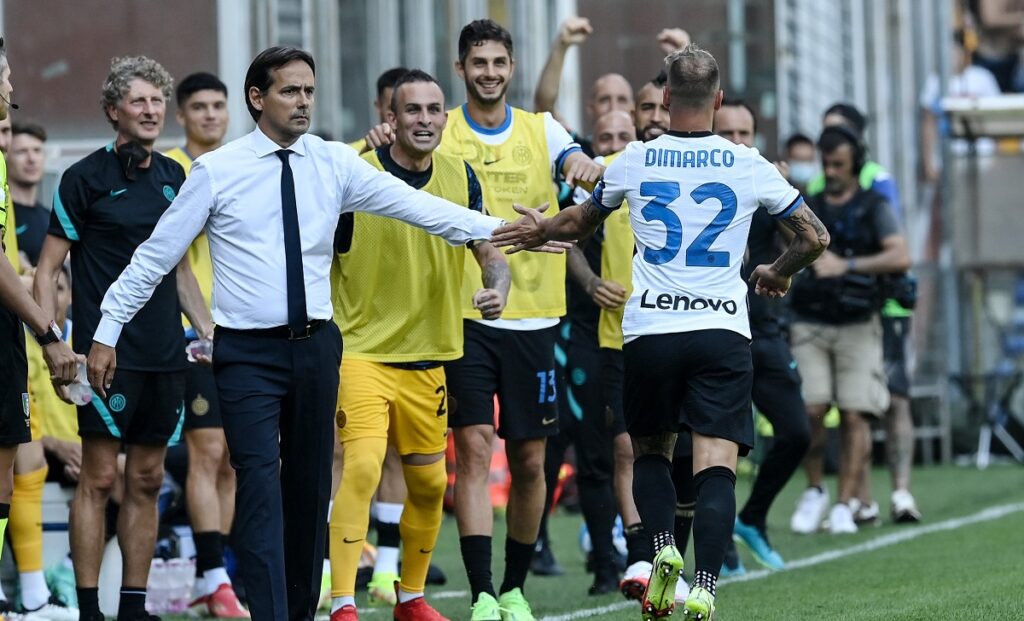 Sassuolo Inter, rivoluzione totale per Inzaghi: quattro sostituzioni per cambiare la gara 1 Dimarco Inzaghi