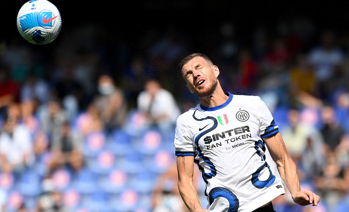 Pistocchi: «Vi spiego le difficoltà nelle combinazioni Dzeko-Lautaro» 26 Dzeko 1