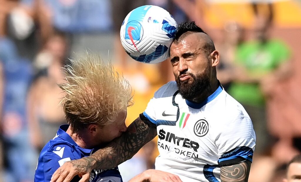 Pagelle Sampdoria Inter: Perle Dimarco e Lautaro ma Handanovic rovina tutto - VOTI 28 Vidal Thorsby MG9 4588 1