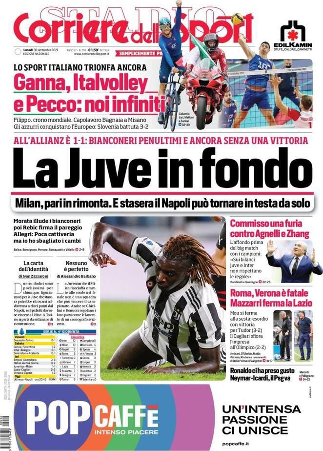 Le Prime Pagine dei Quotidiani Sportivi di Oggi – 20 settembre 28 WhatsApp Image 2021 09 20 at 07.31.46 1