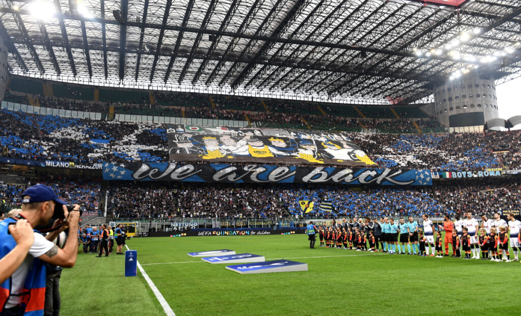 Inter Atalanta, nuovo sold out a San Siro: superato il Milan 1 coreog tifosi Inter MG1 8989