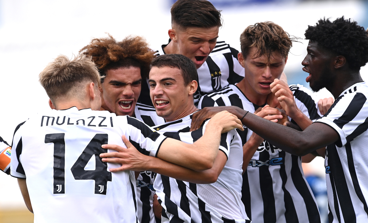 Juventus Primavera, Bonatti: «Buonissima partita, abbiamo chiuso la loro pericolosità» 26 esult gol Turicchia MG9 7672