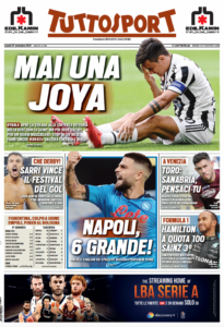 tuttosport 27 settembre 2021