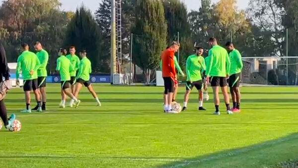Allenamento Inter Sheriff