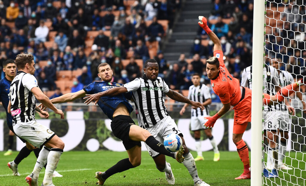 Dzeko Makengo Inter Udinese