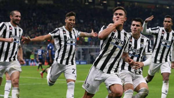 Esultanza Dybala Juve