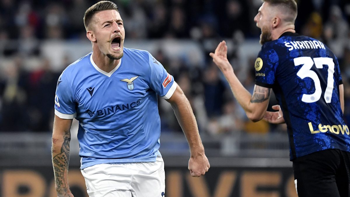 Esultanza Milinkovic Savic