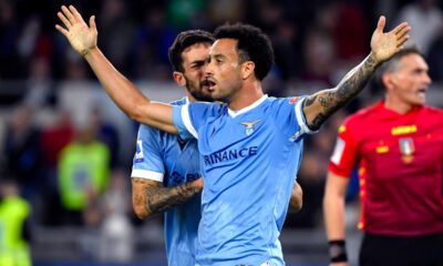 Felipe Anderson esultanza