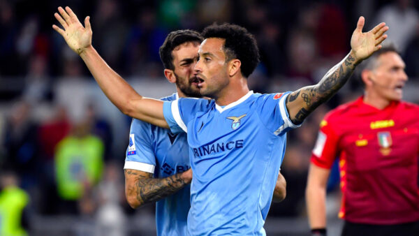 Felipe Anderson esultanza