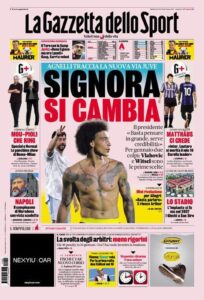 Le Prime Pagine dei Quotidiani Sportivi di Oggi – 30 ottobre 33 Gazzetta 4