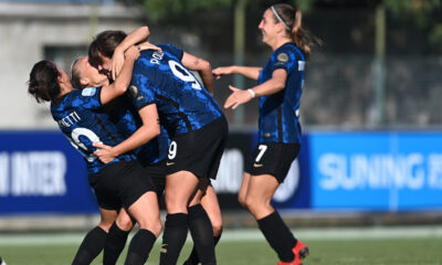 Inter Women esultanza
