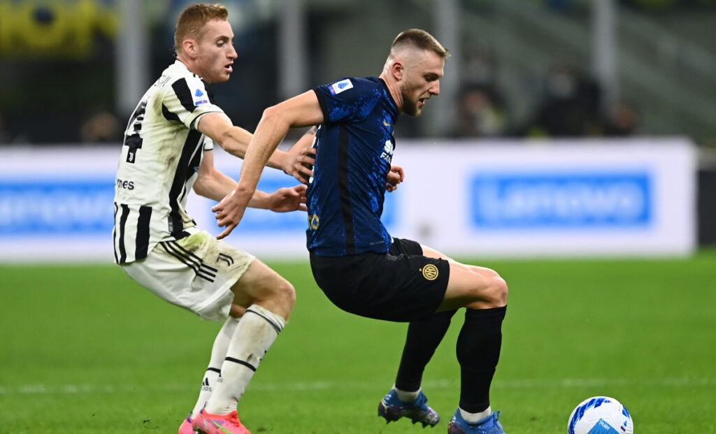 Kulusevski Skriniar Inter Juve