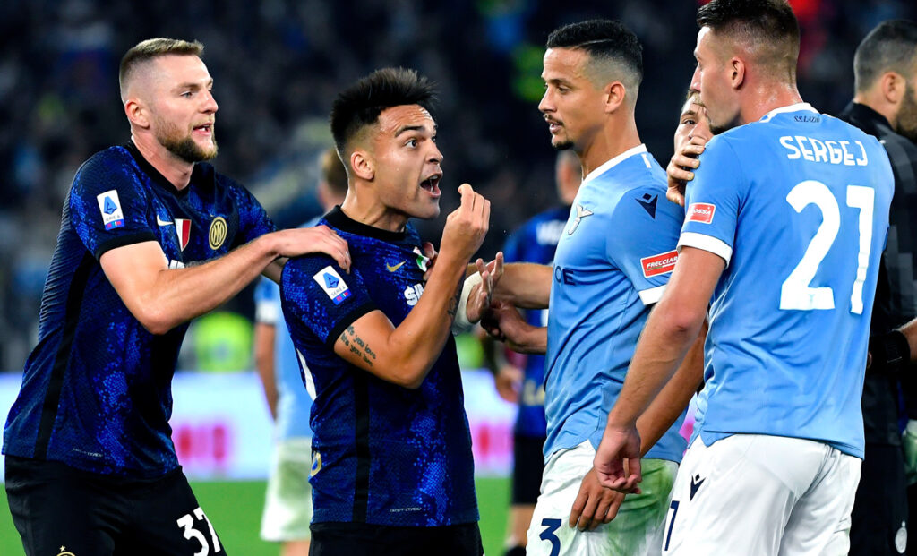Lazio Inter è stata la partita della svolta. Inzaghi ha imparato dai suoi stessi errori 1 Lazio Inter rissa 1