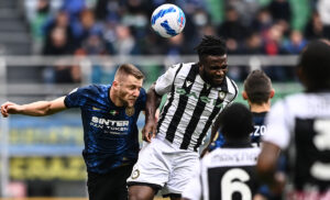 Udinese Inter: problemi per Success, Cioffi costretto alla sostituzione