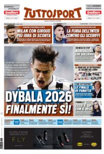Le Prime Pagine dei Quotidiani Sportivi di Oggi – 19 ottobre 35 Tuttosport 2