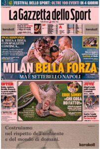 Le Prime Pagine dei Quotidiani Sportivi di Oggi – 4 ottobre 27 WhatsApp Image 2021 10 04 at 07.29.14