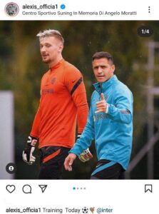 Inter Juventus, Sanchez si carica sui social - FOTO 29 WhatsApp Image 2021 10 21 at 20.33.44