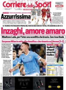 Le Prime Pagine dei Quotidiani Sportivi di Oggi – 17 ottobre 28 corriere