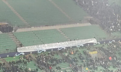 striscione curva nord